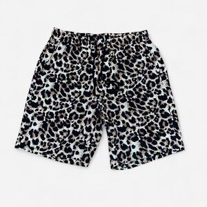 Leopard Print Shorts